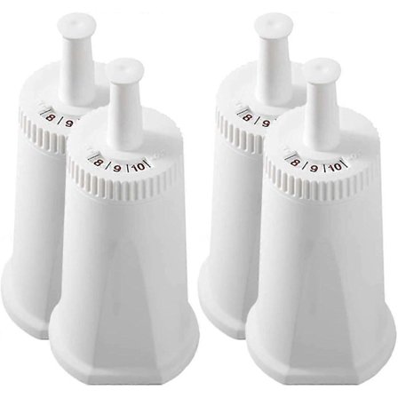 4-pak Udskiftningsvandfilter Kompatibelt med Breville Sage Claro Swiss til Oracle Barista Bambino Espressokaffemaskine Del