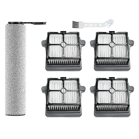 Tillbehör för Floor One dammsugare: Mjuk borste och HEPA-filter