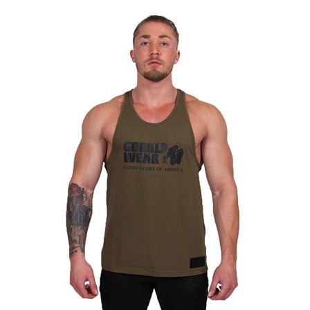 Gorilla Wear Classic Tank Top, Army Green