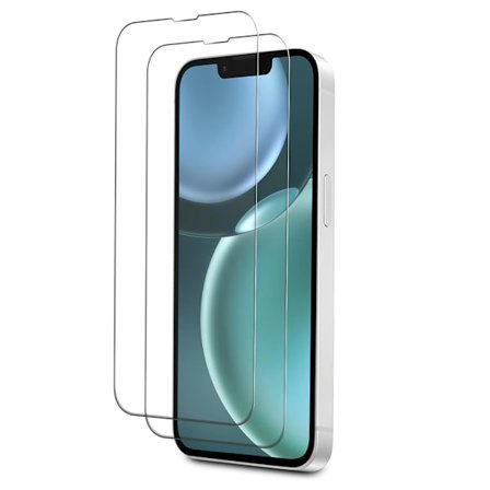 iPhone 16E skydd 2x Skärm & kamera, klar & trygg