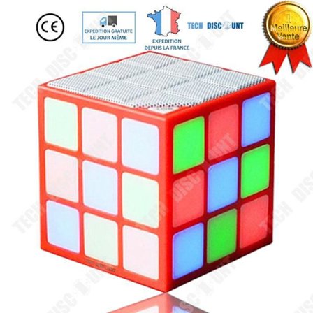 Bluetooth-højttaler - TD - Rubik Cube - Bærbar - Vandtæt - 8 timers batterilevetid