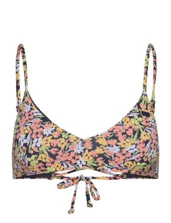 Pt Beach Classics Strappy Bra Swimwear Bikinis Bikini Tops Bandeau Bikinitops Marineblå Roxy*Betinget Tilbud