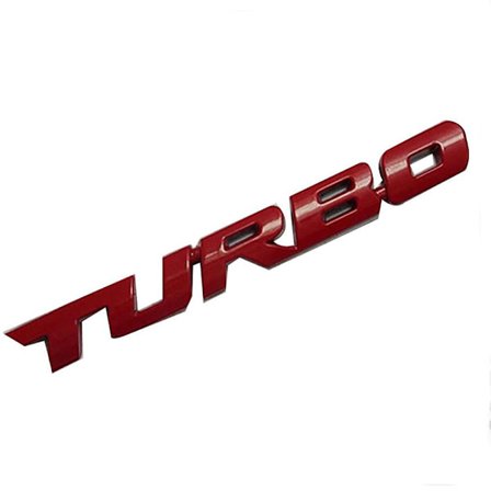 Bildekor / emblem Turbo - Välj färg