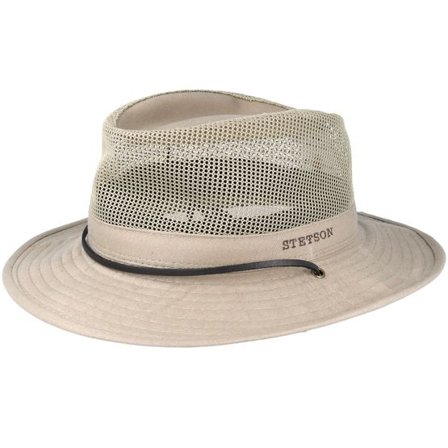 Stetson - Beige traveler Hatt - Outdoor Air Cotton Beige Traveller @ Hatstore