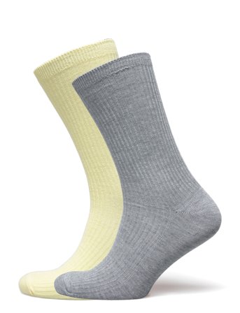 Telma Solid Sock 2 Pack Patterned Becksöndergaard