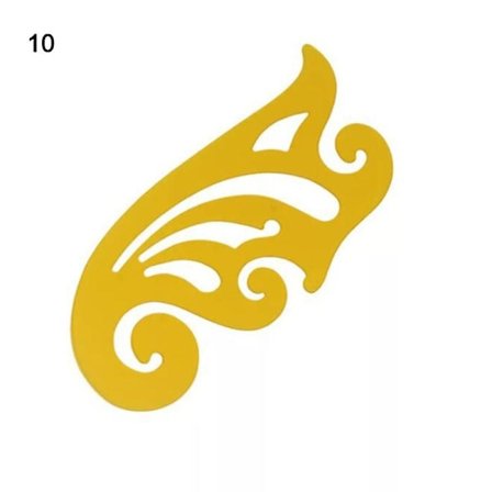 Sy Kurve Lineal Måle Skrædder Tegne Skabelon Håndværktøj Holdbar