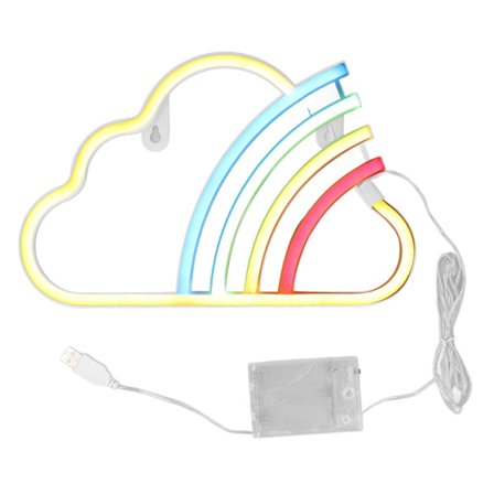 Neon Light Batteridrevet USB-drevet LED-skilt for soverom med høy lysstyrke