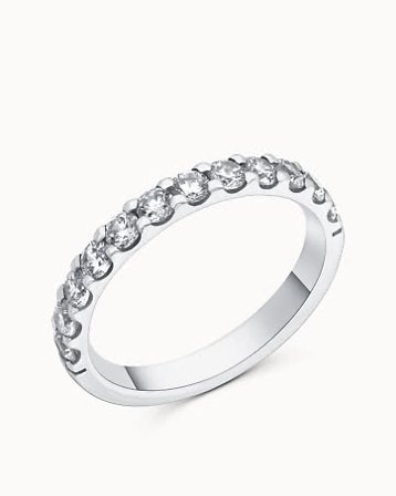Eternity Ring Louise 950 Platinum 2mm - Engagement Rings & Wedding Rings from Vanbruun