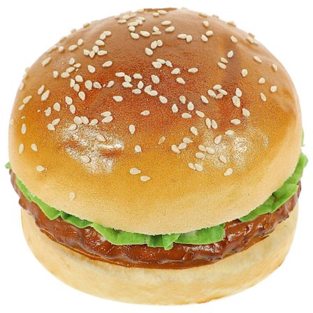 Realistisk Burger Livagtig Simulation Falsk Burger Bageri Display Mad Fotografering Rekvisit