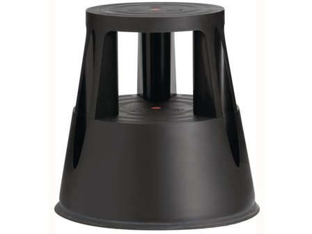 Twinco Stegpall Twin Lift svart - Lyreco - Kontorsmöbler och inredning - Stegar och pallar - Stegpallar