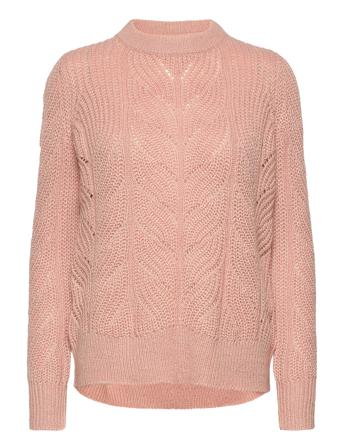 Objnova Stella L/S Knit Pullover Pink Object
