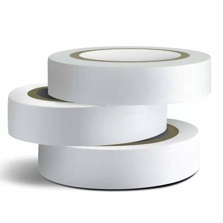 3PCS Hvit Elektrisk Tape, Premium Hvit Vanntett Tape, 0.59i