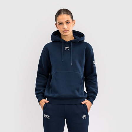 Venum UFC Fusion Fight Week Women's Pullover Hoodie Solid Oceanic Blue