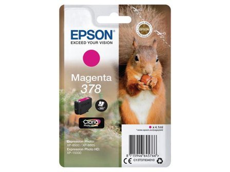 Epson 378 - magenta - original - blekkpatron