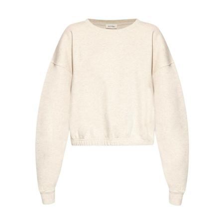 American Vintage Cotton sweatshirt Hvid, Dame Sweatshirts