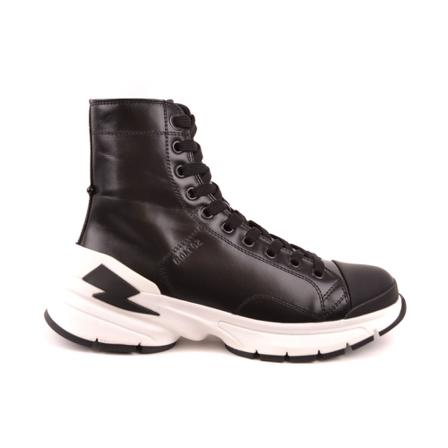 Neil Barrett, Sneakers Zwart, Heren, Maat:42 EU