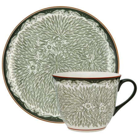 Rörstrand mugg + tallrik, grön | Dukning & Servering > Muggar & Koppar > Kopp | Bagaren och Kocken