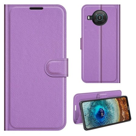 Classic Nokia X10 / Nokia X20 flip kuoret - Violetti
