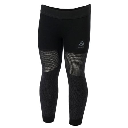 Aclima Woolnet Mini Longs Children Children base layer trousers Black 100