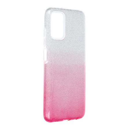 Forcell Shining Skal Till Samsung Galaxy A03s Clear/rosa