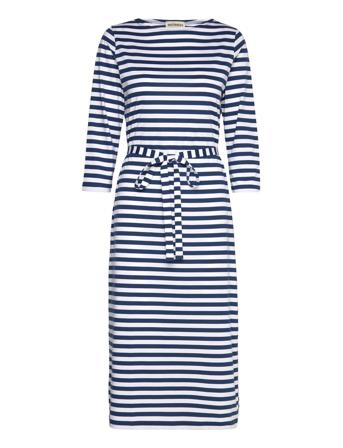 Tasaraita Ilma Dress Dresses T-shirt Dresses Blå Marimekko*Betinget Tilbud