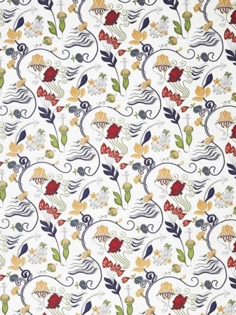 Svanefors José Gardin Gardiner Blå 135x240 cm