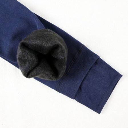 ATHVOTAR Varma Vintertights Dam Elastiska Smala Fleece Tights Sammet Tjocka Tights Hög Midja Sexiga Kroppsstrumpor Kvinnor Navy-FA11-