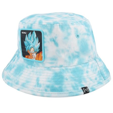 Capslab - Dragon Ball Goku Hat Multicolor Bucket Bucket Blue Hat - @ Hatstore