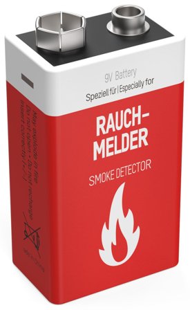 Ansmann 5021023-01 Batteri for røykvarslere, Elfordeling & strømforsyning