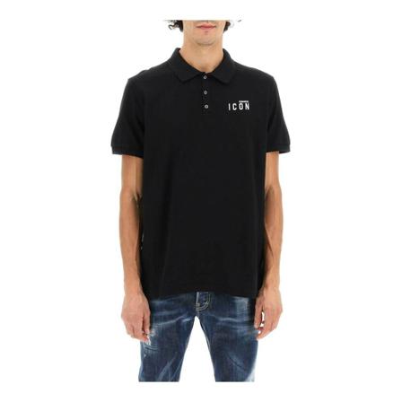 Dsquared2 Polo Shirts Sort, Herre