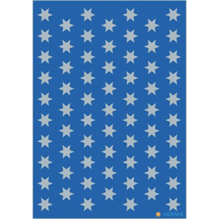 Herma Sticker Herma Sterne silber 4058 silber, 4058