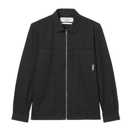 Marc O'Polo Overshirt , Zwart , Heren , Maat: L