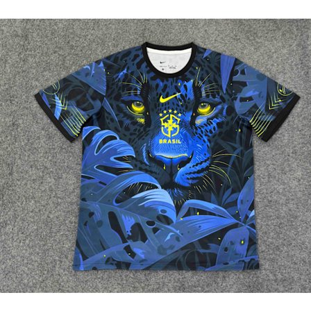 25-26 Brasilien Cheetah Special Edition Fodbolduniform T-shirt S-2XL