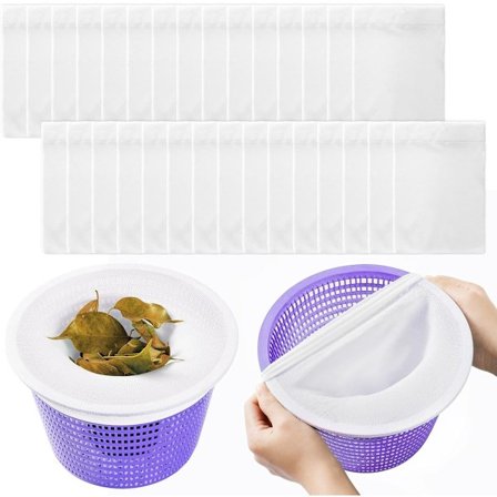 30 stk. - Skimmersokker for svømmebasseng - sokker for skimmerkurver