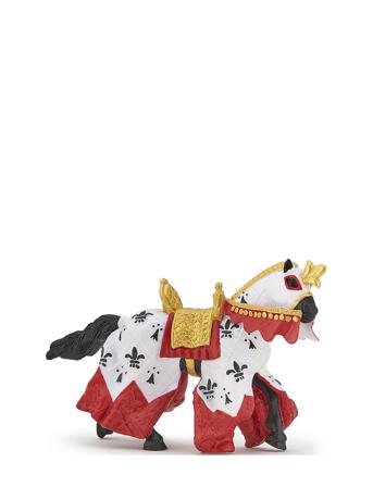 Horse King Arthur Red Toys Playsets & Action Figures Animals Monivärinen/Kuvioitu Papo