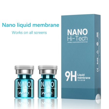 1 Pakke Nano Flydende Beskyttelsesfilm til Mobiltelefon