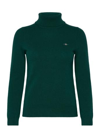 Extrafine Lambswool Rollneck GANT Green