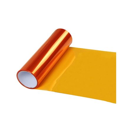 Bilforlygtefilm, 200 cm x 30 cm klar bilforlygte mærkat baglygte tågelygte PVC-mærkat ridsefast bilforlygtefilm bilmærkat, orange