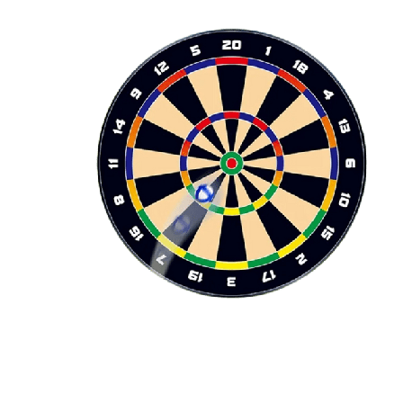 Sportme Golfdart Uteleksaker Svart