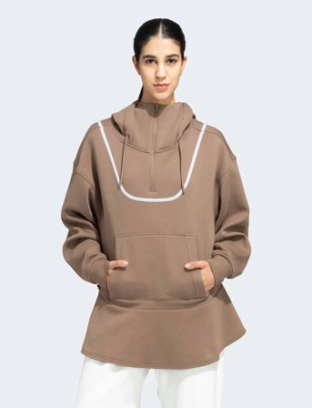 adidas by Stella McCartney Asmc Peplum Hd - Beige - M