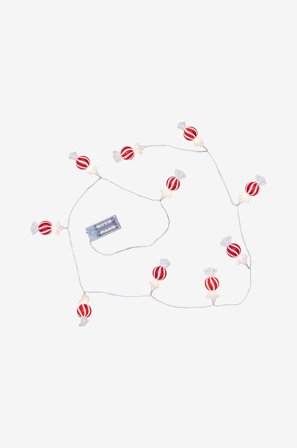 Star Trading - Lyskjede Bonbon 10 LED-batteri - Rød - Lysslynger - Fra Homeroom