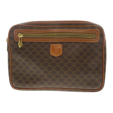 Celine Vintage Clutches , Bruin , Heren , Maat: ONE Size Vintage Tassen