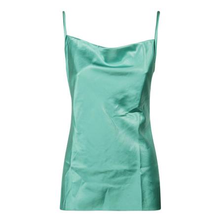 Nanushka Neza Sleeveless TOP Grøn, Dame