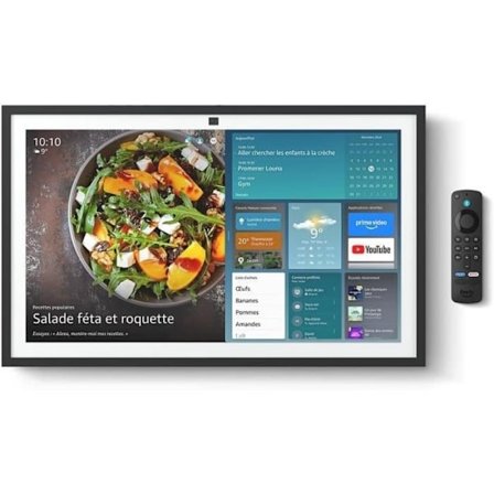 Ansluten skärm - AMAZON - ECHO SHOW - 21" - Wi-Fi 6E - Röststyrd fjärrkontroll Alexa - Svart