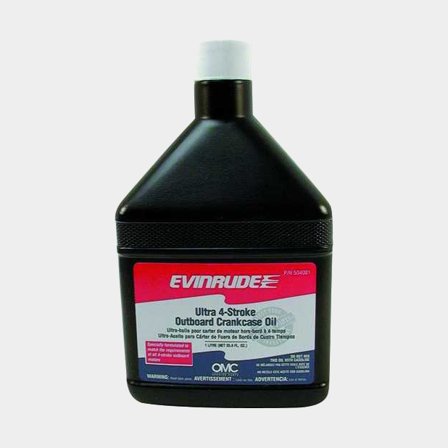 Johnson Evinrude OMC BRP Motorolja 5W-40 0764365 Ultra 4-takt för utombordare vevhusolja 1 liter flaska
