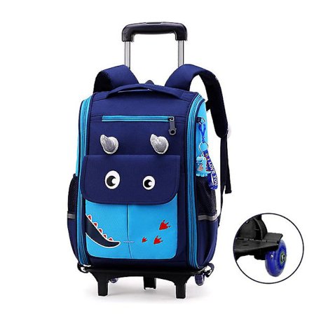 Skole Rygsæk med Hjul til Piger Skole Trolley Tasker med Hjul Skole Rulle Rygsæk til Drenge Rygsæk med Hjul til Børn