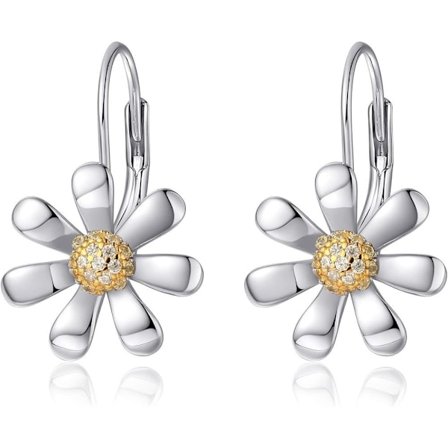 Chica Daisy Øreringe - Legering, Flerfarvede, Perfekt Gave til Fødselsdage & Jul, Perfekt til Vinter, Nytår