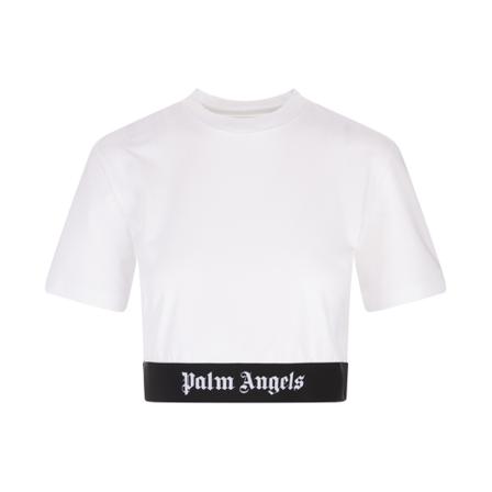 Palm Angels Palm Angels T-shirts and Polos White Hvid, Dame