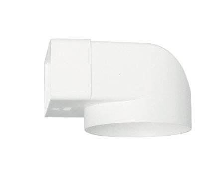 Fresh 840030 Böj plast, 110x54 mm, 90°, Ventilation