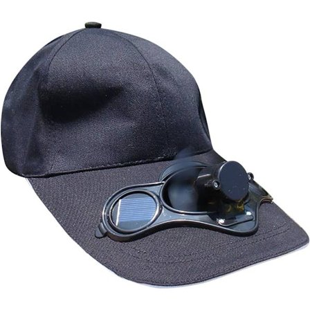 Sort [solmodel] hat med solventilation festival hat herrehat hat med UV-beskyttelse